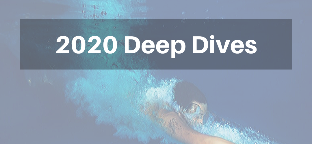 2020 Deep Dive Schedule