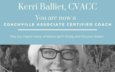 Celebrating Kerri Balliet and her CVACC Credential
